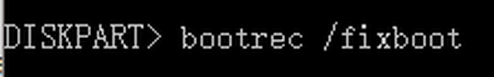 修复开机磁区记录指令