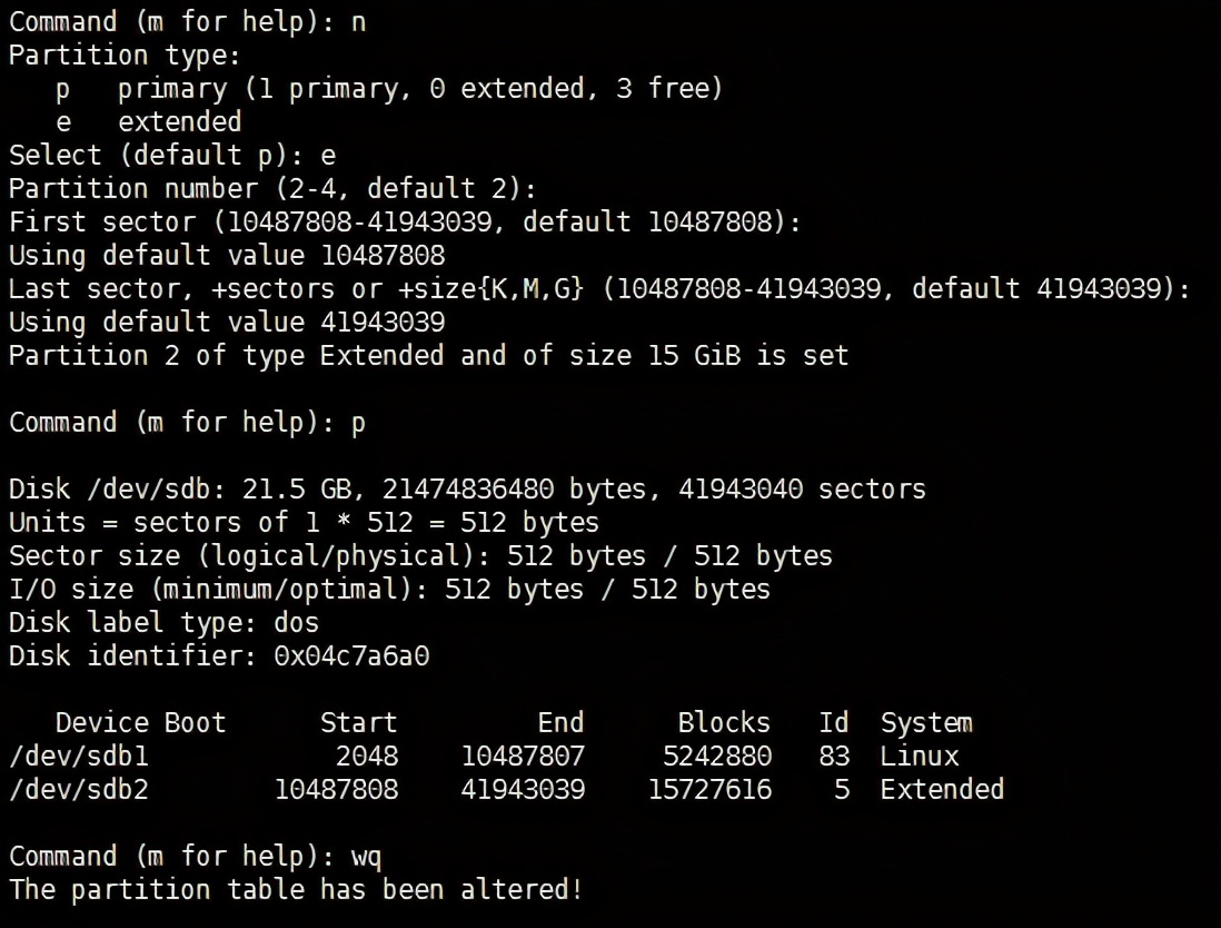 电脑系统命令模式磁盘分区的划分教程详解